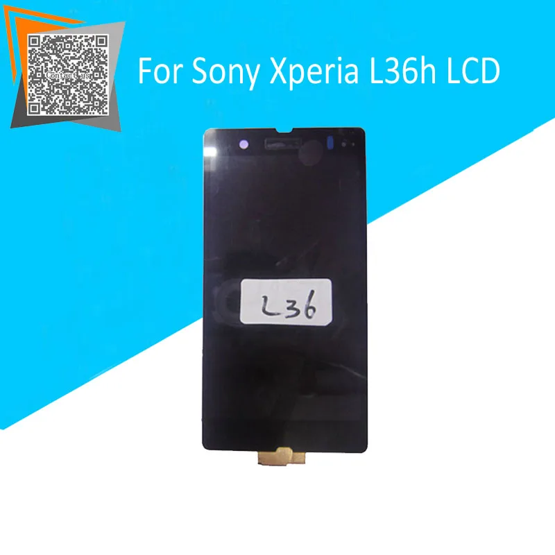 

Full LCD Display With Touch Digitizer Screen Assembly For Sony Xperia L36h C6603 C6602 Mobil Phone Replacement Parts