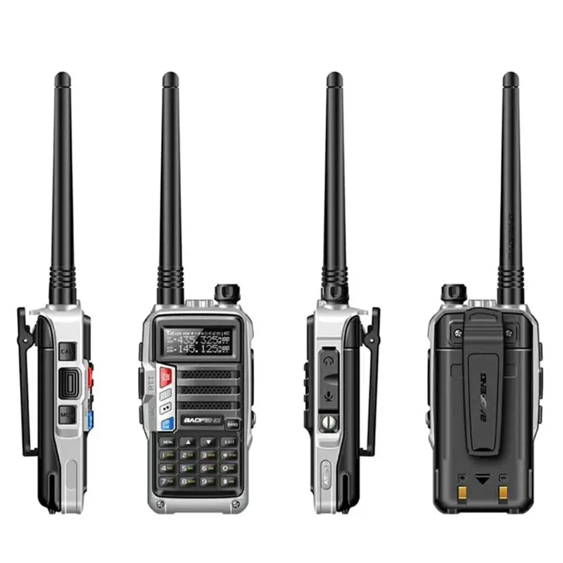 

UV-S9 Powerful Walkie Talkie CB Radio Transceiver 8W 10km Long Range Portable Radio for hunt forest city upgrade 5r