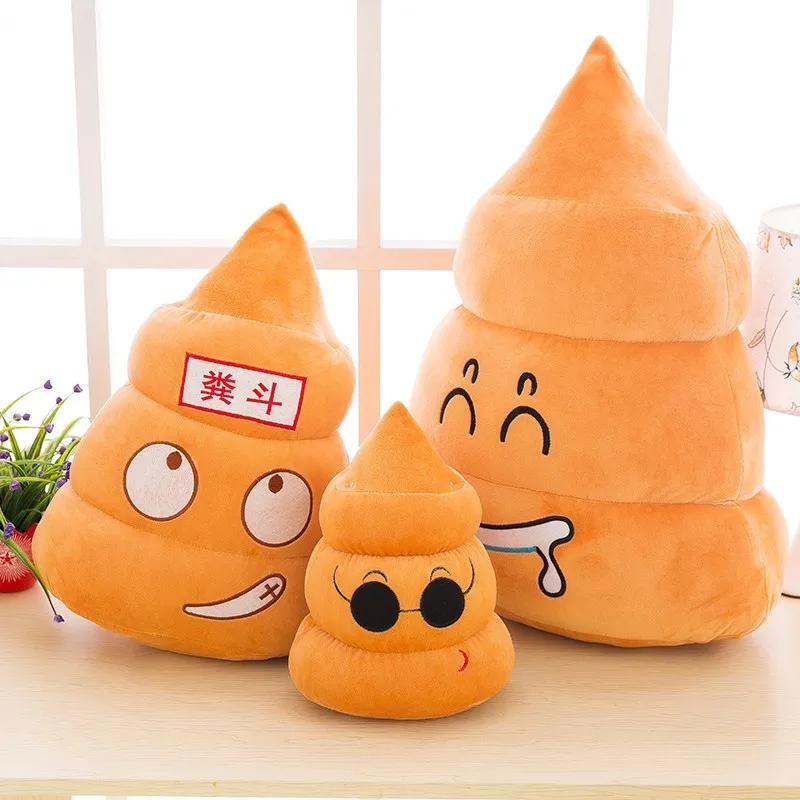 

Creative Plush Toy Funny Pillow Gift Struggle Bucket Pillow Cute Cartoon Expression Soft Poop Doll Plush Toy Girl Birthday Gift