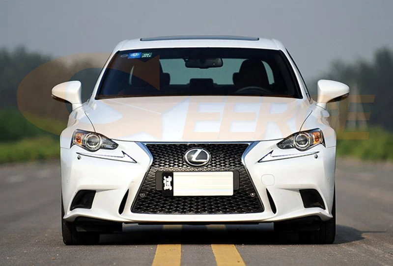 Для LEXUS IS350 IS250 ISF ксеноновые фары отличное Ультра яркое освещение CCFL ангельские глазки комплект Halo Кольцо