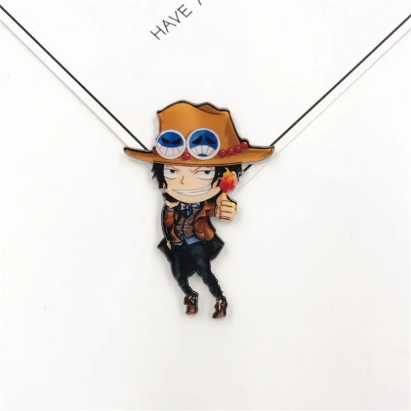 Мультяшный Аниме ONE PIECE бейджи значки on Backpack акриловый значок kawaii pins для женщин