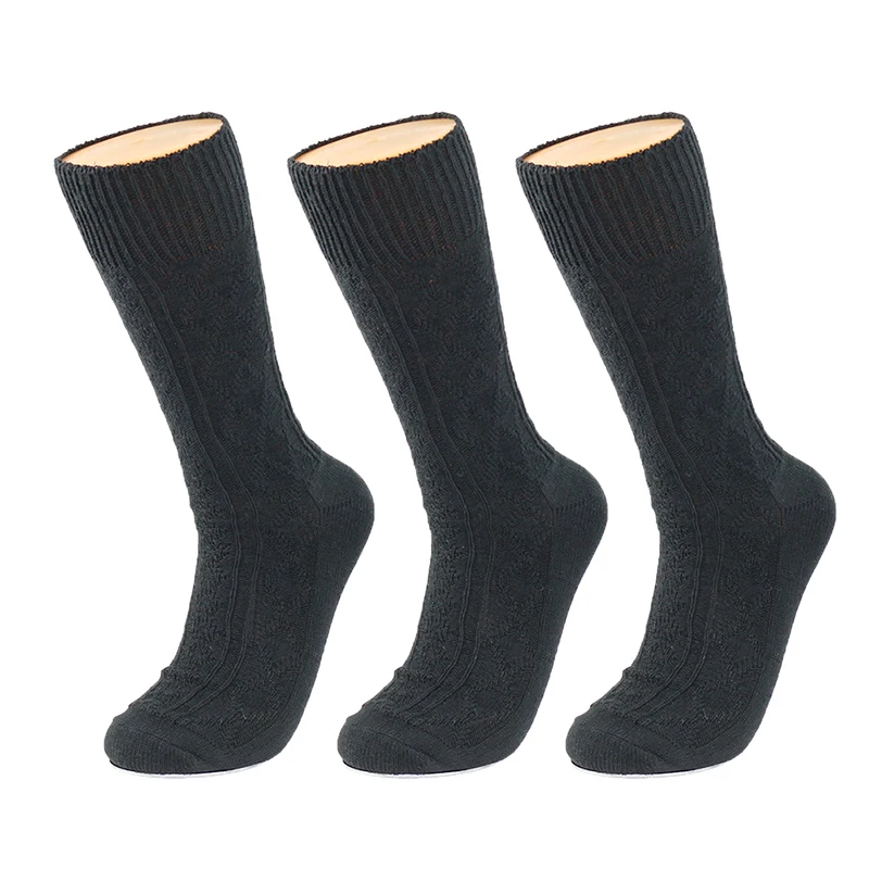 3PK мужские хлопковые носки, качественные фирменные Бизнес осенне-зимние колготки Чулочно-носочные изделия толстый Теплые; больших размеров Размеры облегающее coolmax носки для мужчин