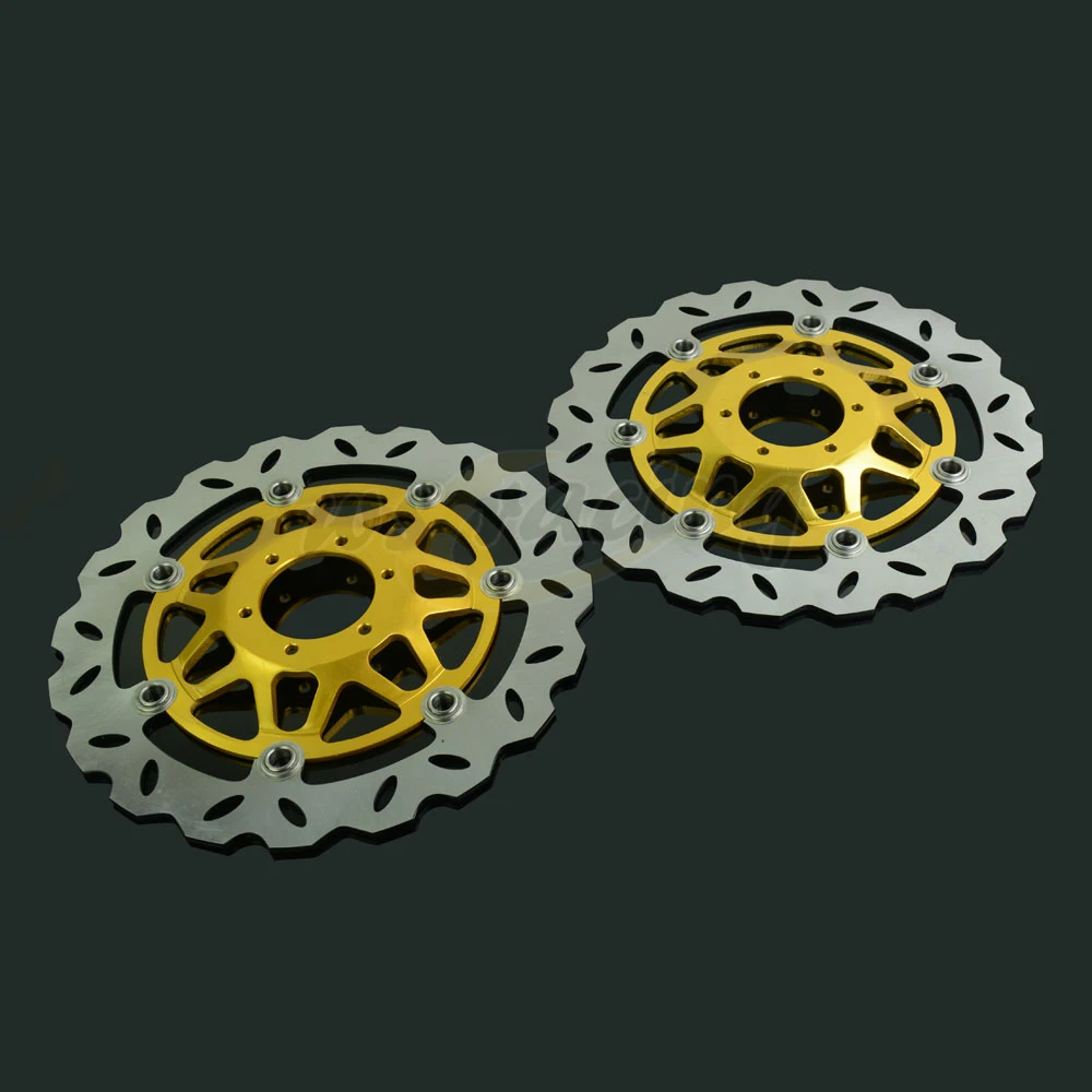 296MM Motorcycle Front Wavy Floating Brake Disc Rotor For HONDA CBR600F