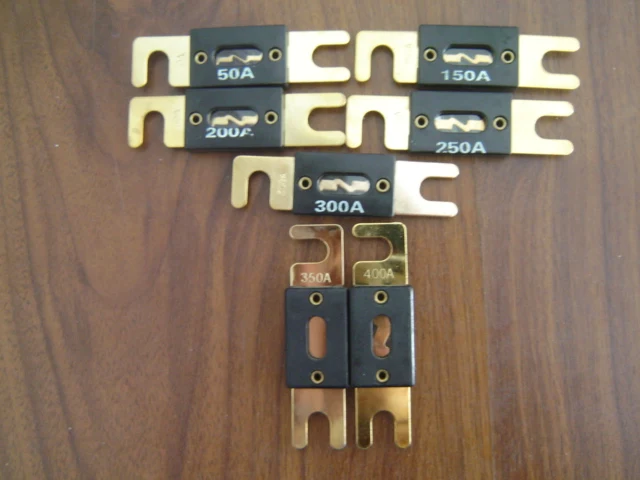 

100Pcs/Lot CNL ANL 50A 80A 100A 125A 150A 200A 225A 250A 300A 350A 400A Bolt on Fuse Auto Stud Fuse Golf Cart Forklift Paller