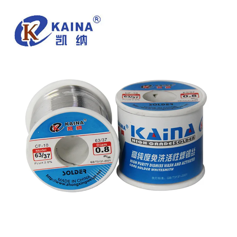 KAINA 0 5 6 8 1 2 мм 450 г припой проволока с 2% 63/37 свинцово-оловянные оловянный припоя