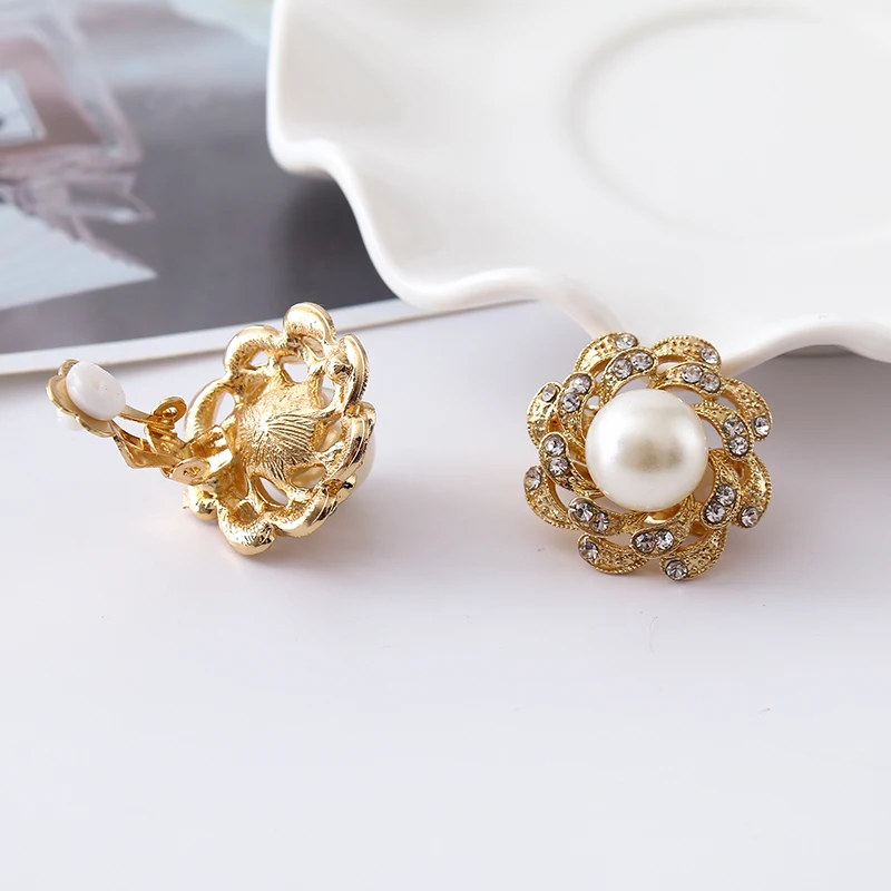 Brincos клип орать букле d'oreille Bijoux имитация-жемчужина Кафф Серьги для Для женщин Девушка подарок ювелирных изделий Pendientes