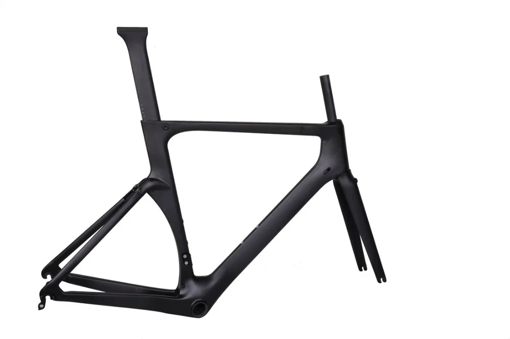 Discount Customized 2019 Brand newly carbon road frame carbon fibre racing bicycle frame UD glossy matte BB86 for DI2 Mechanical frames 5
