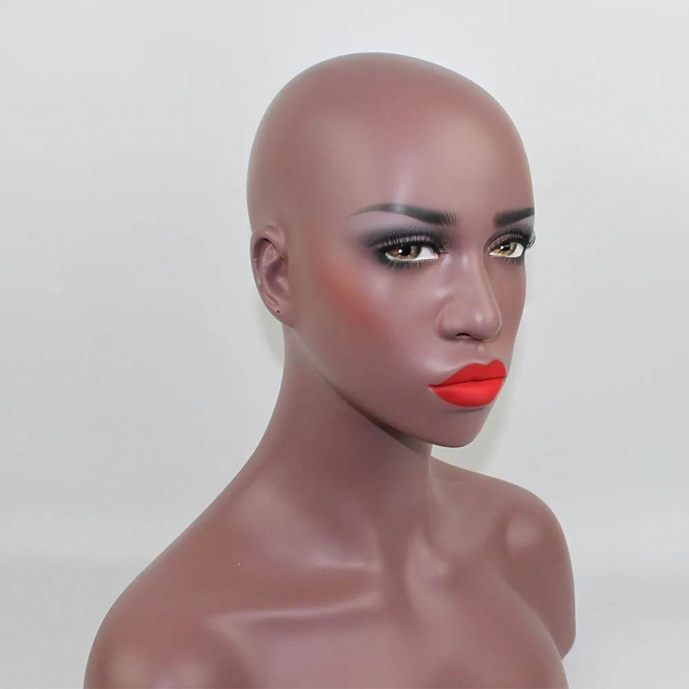 Высококачественная искусственная голова из стекловолокна для фотографий|head
