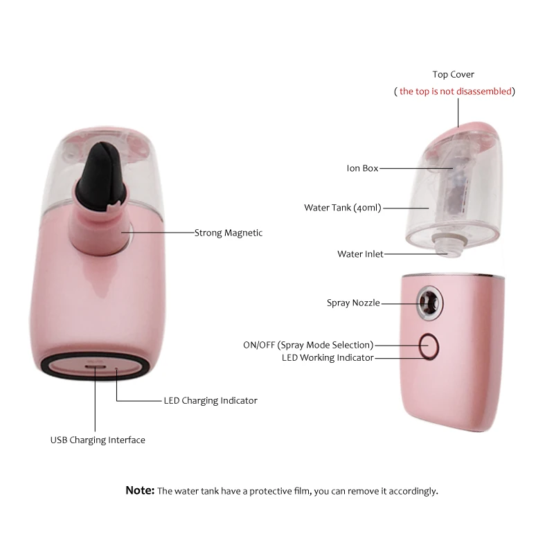 usb  nanomister pink 1
