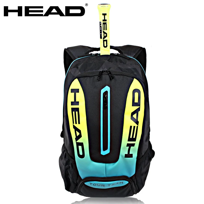 Us 38 15 10 Off Head Tennis Bag Gasquet Rackets Racquets Squash Badminton Shuttle Pack Backpack Racquet In