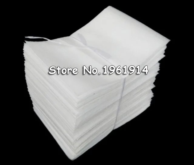 17*25cm 100Pcs 0.5mm White EPE Foam Bags Epee Foam Packing Material Eva