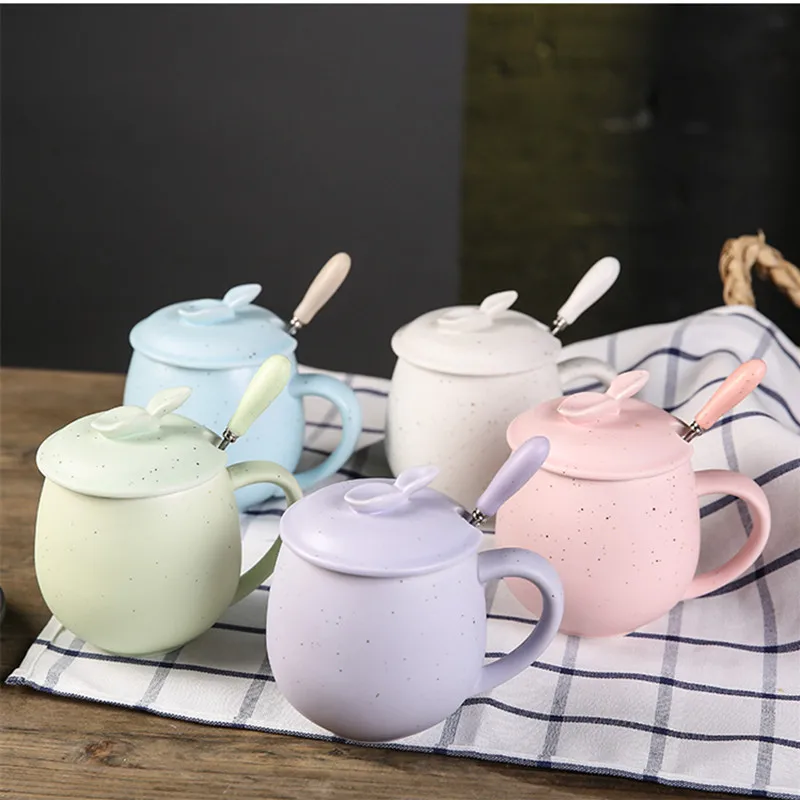 Ceramic Cup Mug For Tea Coffee Cup 350ML Travel Coffee Mugs (7)