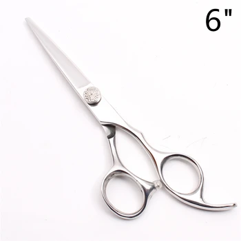 

6" 17.5cm 440C Customize Logo Haircut Machine Hairdressing Scissors Cutting Shears Styling Tool Professional Hair Scissors C9013