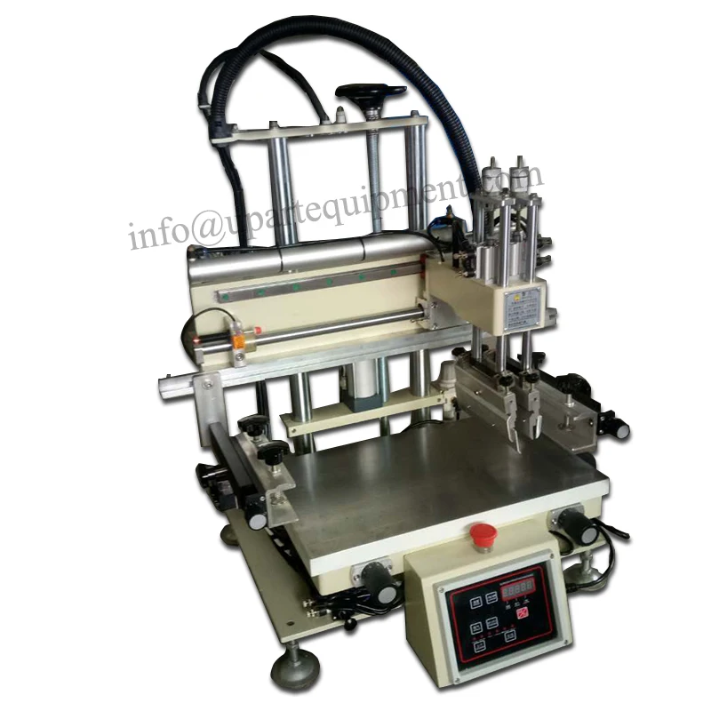 

silk screen printing machine, desktop silk screen printing machine, cheap flat bed silk screen printing machine