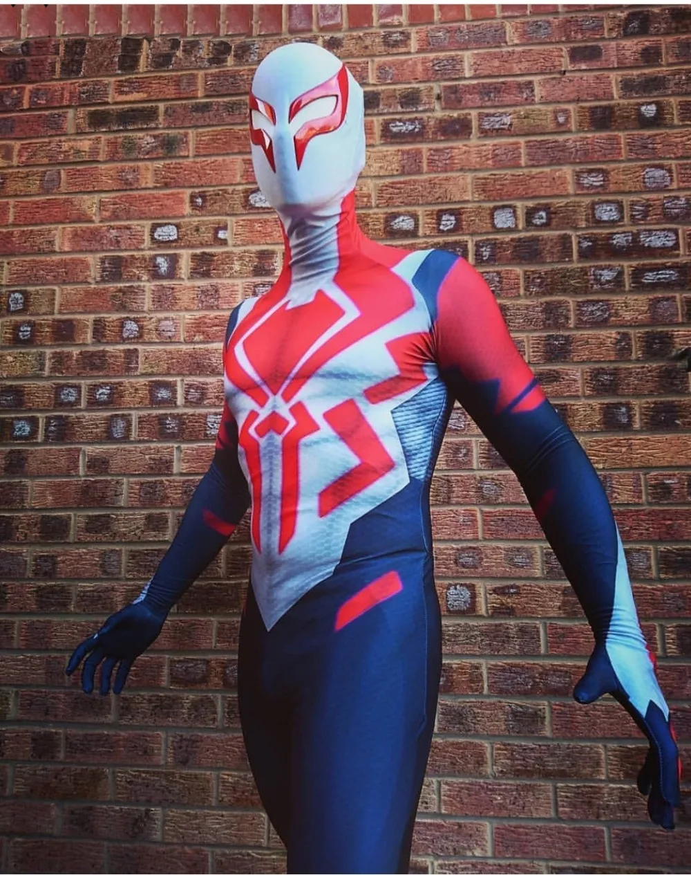 2099 Мигель О 'Хара Человек паук косплей супер герой костюмы полный тело зентай
