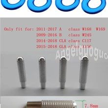 ANGELGUOGUO автомобиль модифицированный для Mercedes Benz CLA класс GLA класс A класс B класс Дверной Болт замок штифт Авто Дверной Болт