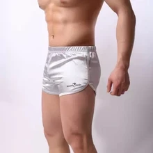 Новые домашние брюки из искусственного шелка с закругленными углами