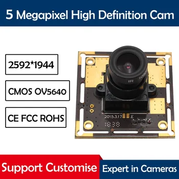 

5MP USB Endoscope Camera Module UVC Linux Android Mac Windows Webcam CMOS OV5640 Camera Module