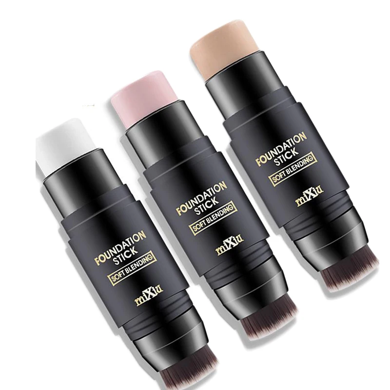 1Pcs Concealer Creamy Foundation Powder Face Makeup Highlighter Stick