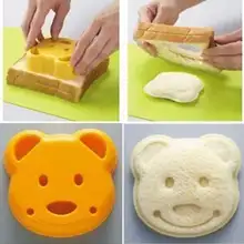 1 шт. медведь Популярные вверх тосты хлеб еда сэндвич штамп форма резак производитель Bento аксессуары