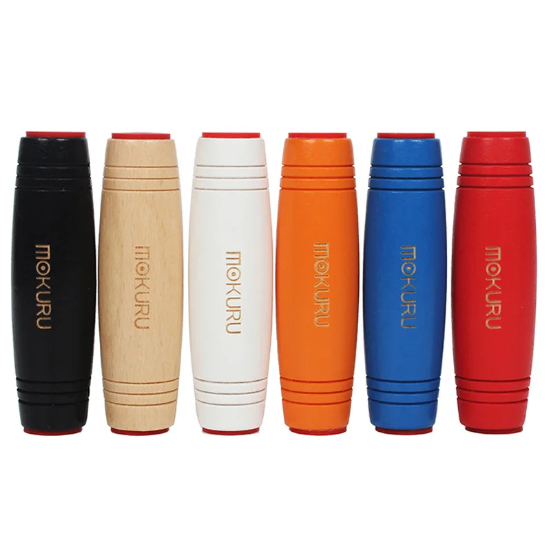 Happy baby toy store】Wooden Anti stress Mokuru Rollver Desktop