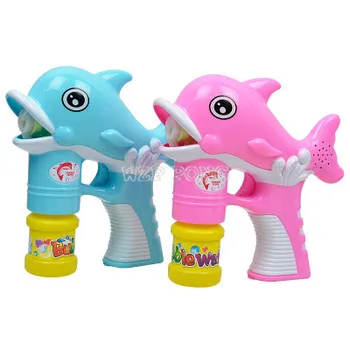 

Girls Summer Outdoor Toy Bubble GUN Toys for Kids Light Up Flashing Bubble Electronic Automatic Bubble Machine for Kids Gift