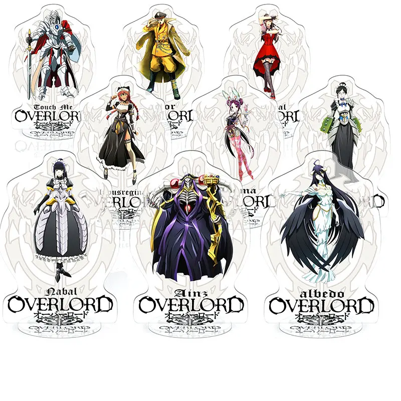 Overlord Ainz Ooal мантия аниме игрушка двухсторонняя пластиковая фигурка высокое