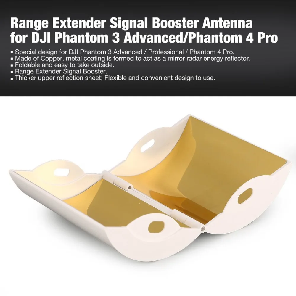 Расширитель диапазона Усилитель Сигнала Антенна для DJI Phantom 3 Advanced/Professional/Phantom 4 Pro для радиоуправляемого дрона передатчик