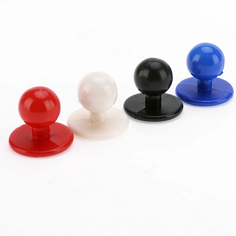 

25pcs/lot 4 color 11.5mm Plastic Buttons Restaurant Uniforms Chef Jacket Uniform Suit Buttons