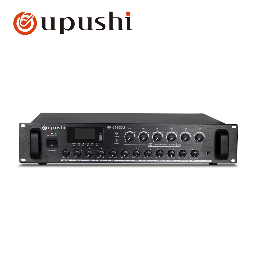 Oupushi MP-2180DU 6 zones independent volume