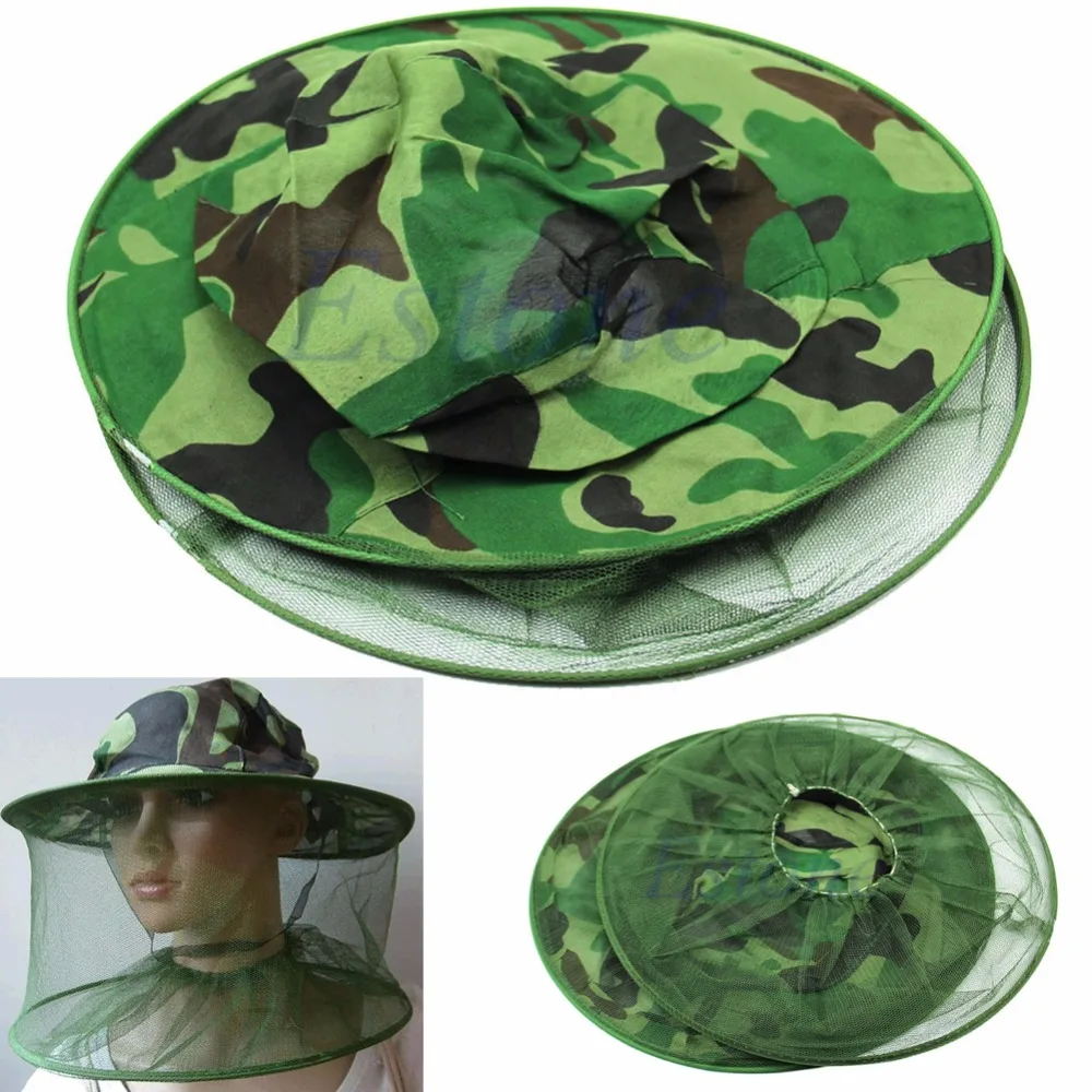 

Men Fishing Cap Insect Bee Mosquito Resistance Net Mesh Head Face Protector Fish Cap Sun Hat