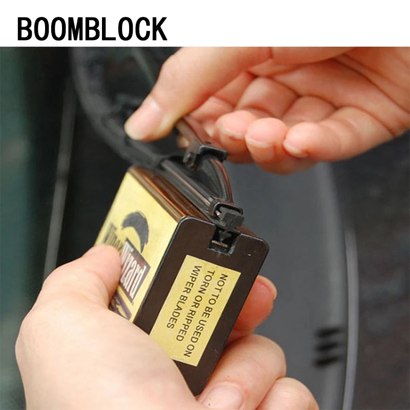 

BOONMBLOCK 1pcs Car Wiper Repair Window Clean For Saab Chevrolet Cruze VW Passat B5 B6 B7 Toyota Corolla 2008 RAV4