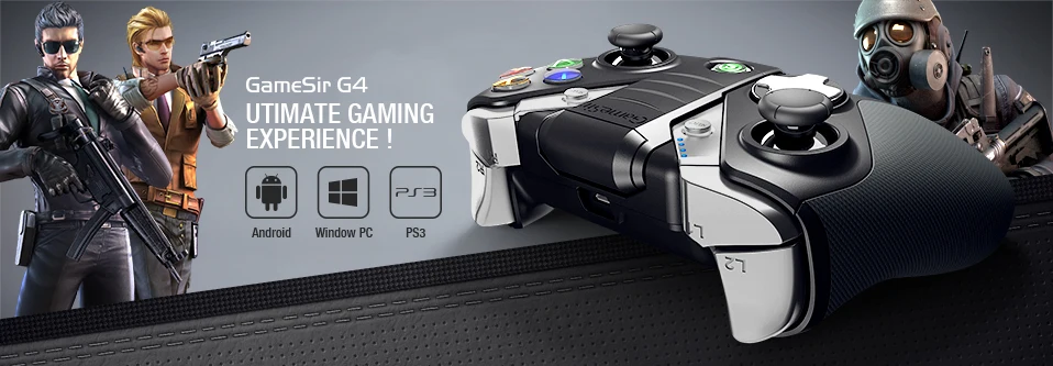 Gamesir коврик G4 Беспроводной bluetooth геймпад для PS3 Android ТВ Box смартфонов Планшеты PC VR игры