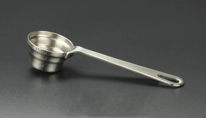 Spoon with handle/Jigger/Oz device/Wine cup/5/10/15ml/z