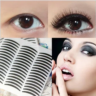 

Makeup Toool Black Stripe Eyeliner Stickers Double Eyelid Tatto Eye Liner Paper Styling Tools Freeshipping