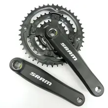 Sram MTB горный велосипед Кривошип цепи колеса 7-8 скоростей алюминиевый сплав 42-32-22T шатун со звездами для велосипеда запчасти