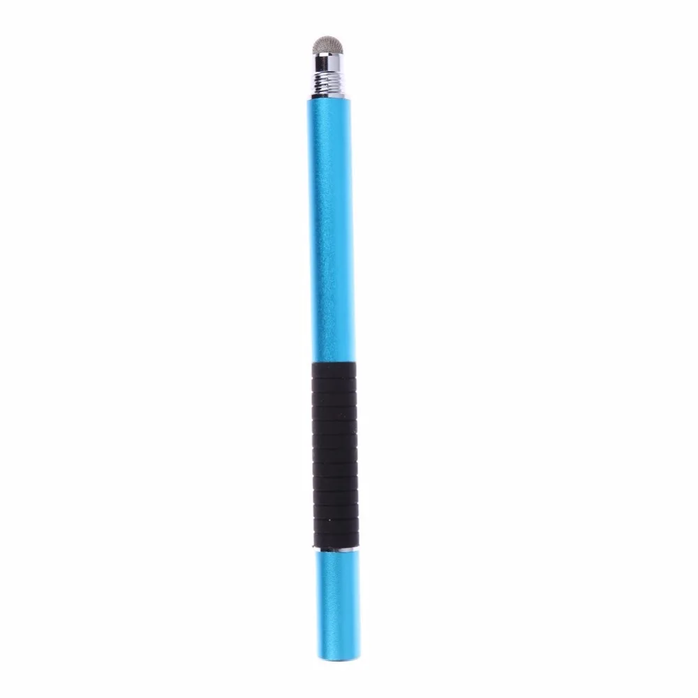 2 в 1 емкостный точный металлический круглый шариковый сенсорный экран ручка-стилус для смартфона для планшета для iPad для iPhone