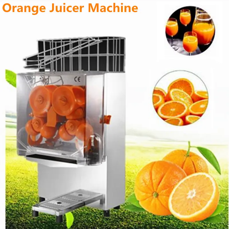 

Home Use 110V 220V Full Automatic Industrial Orange Juice Squeezer Stainless steel Fruit Presser Machine
