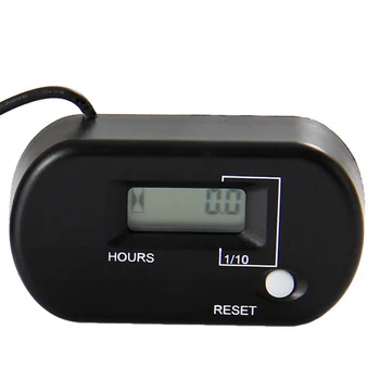 

Resettable Hour Meter for Gas engine Motocross Marine atv Motorcycle Snowmobile jet ski lawn mower snowblower UTV jet boat