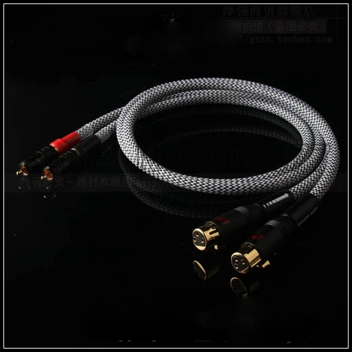 audio Signature1M OFC Silver-Plated RCA Male To XLR Male Female Plug Audio Cable audio Signature1M OFC Silver-Plated RCA Male To XLR Male Female Plug Audio Cable