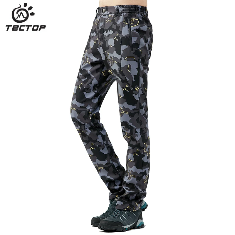 Tectop Trekking pantalones hombres escalada ciclismo pantalones deporte al aire libre Camping viajes de caza de cáscara suave de invierno pantalones para hombre Tectop Trekking pantalones hombres escalada ciclismo pantalones deporte al aire libre Camping viajes de caza de cáscara suave de invierno pantalones para hombre