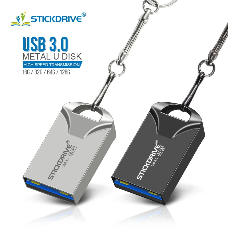 USB 3 0 супер мини металлический usb флеш накопитель 64 ГБ 32 16 портативный 128 Гб карта