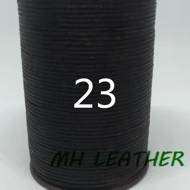 JH004 1,0 мм плоская вощеная нить для шитья кожи - Цвет: 23