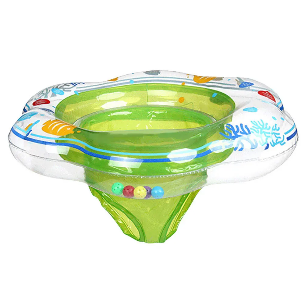 

Pool Bathing Trainer Seat Floats Swimming Rings Inflatable Aid Portable Toy Durable Sport Toddler Safety Water Baby