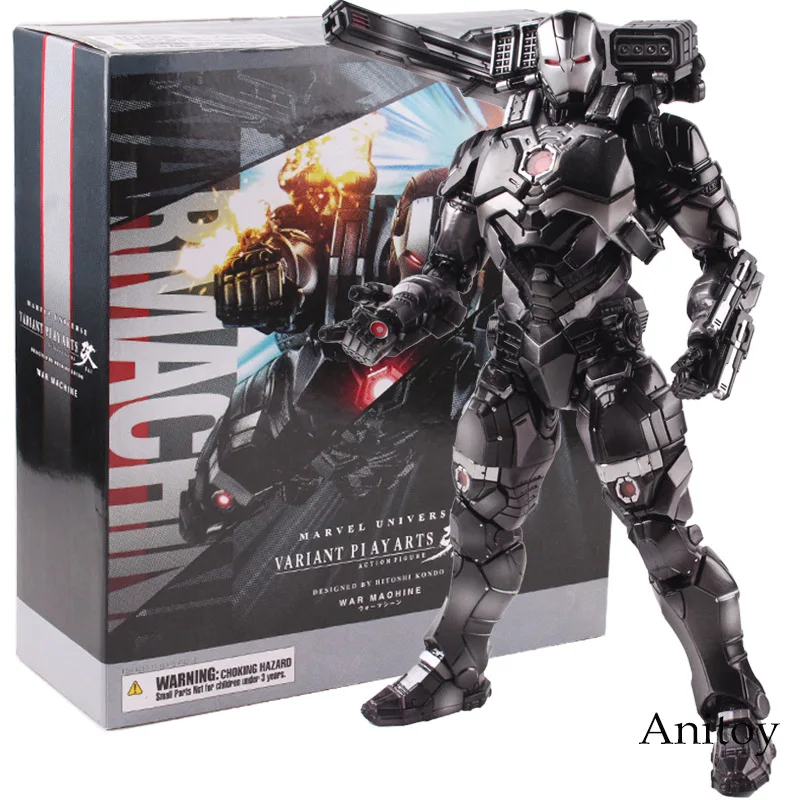 

Marvel Universe Variant Play Arts Kai Action Figure War Machine Figure PVC Collectible Marvel Action Figures Model Toy 25cm