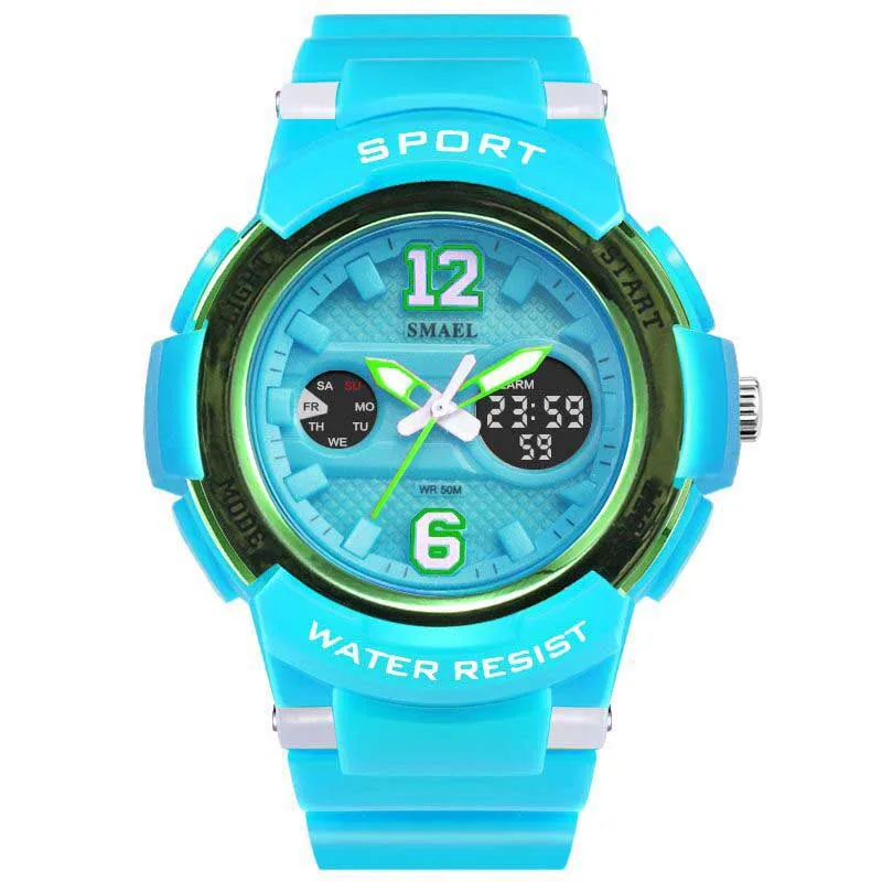 

Electronic New Style Digital Watch Women Sports Watches Waterproof Quartz Female Multifunction Clock LED Ladies Colorful Watch