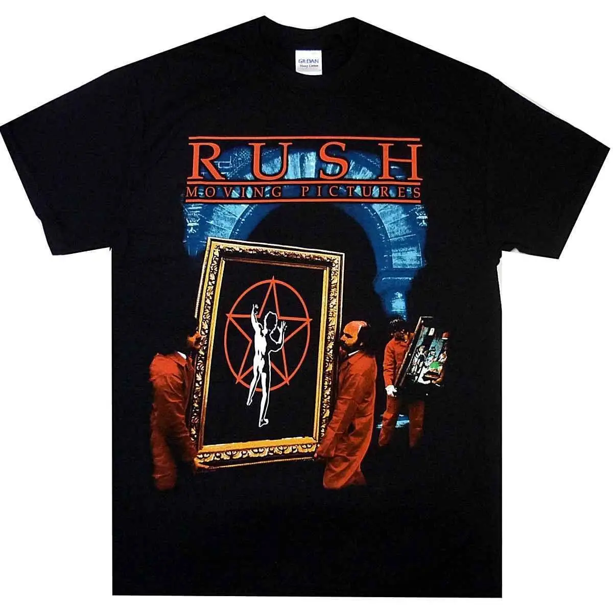 Rush Moving Pictures Shirt S M L Xl Xxl Official Tshirt Rock Band