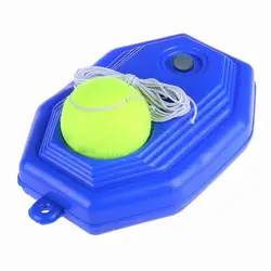 Теннисная ракетка теннисный мяч для тренировок тренировочные мячи задняя база тренажер инструмент струна эластичная веревка упражнения