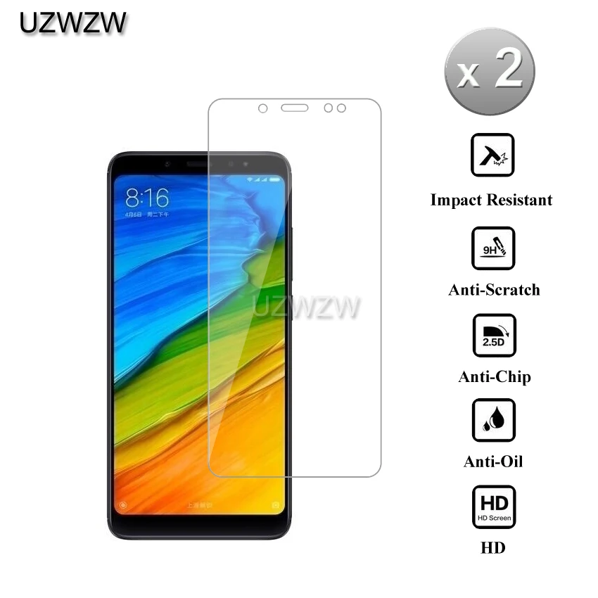 

2.5D HD Tempered Glass For Xiaomi Redmi Note 5 Pro / Redmi Note 5 Glass Screen Protector Guard Film For Xiaomi Redmi Note 5 Pro