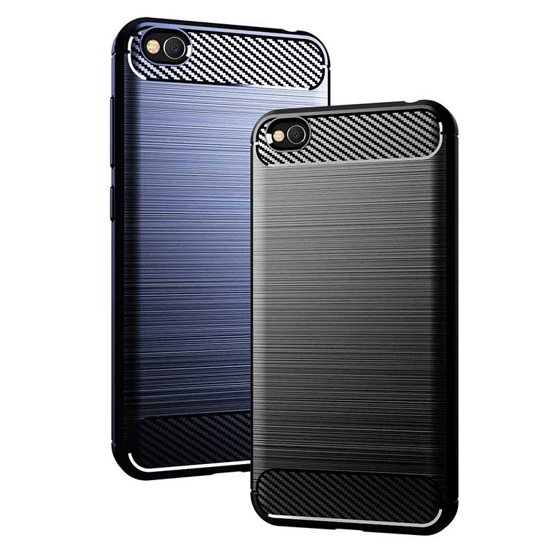 

For Redmi Go Cover Carbon Fiber Soft Silicone Phone Back Case For Xiaomi Mi9 Mi8 Lite Redmi Note 5 6 7 Pro 6A 5A Y3 Y1 5Plus S2
